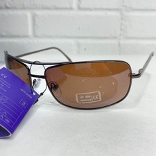 ÓCULOS DE SOL S-125B 100% AUTÊNTICO YV400 lente marrom polarizada H2244 sem marca comprar usado  Enviando para Brazil