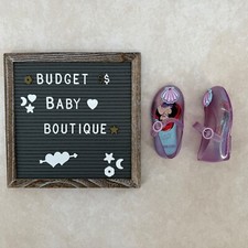 MINI MELISSA Disney Pequena Sereia Roxo Sapatos Concha Tamanho 6 Criança Excelente Estado Usado comprar usado  Enviando para Brazil