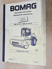 Bomag bw211 bw211 for sale  Womelsdorf