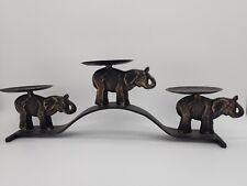 Postmodern brass elephants for sale  Grafton