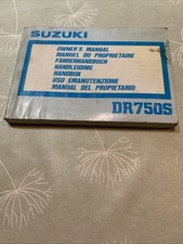 Suzuki dr750s owners for sale Suzuki dr750s owners for sale  CHIPPENHAM