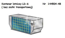 Kontener lotniczy LD-6 + siatka transportowa - Banzai 144504-4B skala 1/144 na sprzedaż  PL