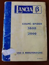 Manuale lancia beta usato  Vittorio Veneto