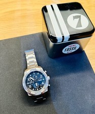 Lindo relógio masculino de data cronógrafo fóssil FS5710 com estojo original, usado comprar usado  Enviando para Brazil