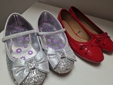 Girls sparkly shoes for sale  LEICESTER