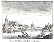 Spagna siviglia veduta usato  Reggio Emilia