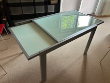 Glastisch esstisch ausziehbar gebraucht kaufen  Wildenberg