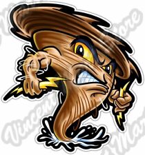 Adesivo de vinil Twister Tornado Weather Storm Hurricane parachoque de carro 4"X5" comprar usado  Enviando para Brazil