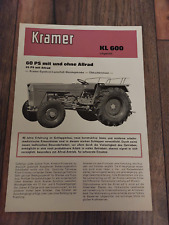 Riginal prospekt kramer gebraucht kaufen  Bayreuth