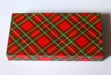 Vintage red tartan for sale  EDINBURGH