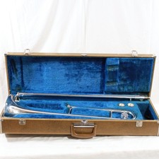 Trombone estudantil vintage Yamaha YSL352S banhado a prata com estojo e bocais comprar usado  Enviando para Brazil