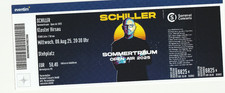 Konzertkarte schiller sommertr gebraucht kaufen  Giengen an der Brenz