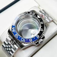 Caixa de relógio 40mm Batman 20ATM pulseira moldura cerâmica mod para movimento Nh35 Nh34 36 comprar usado  Enviando para Brazil