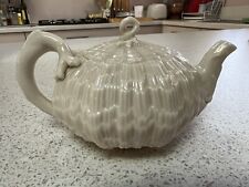 Beleek tridacna teapot for sale  ANDOVER