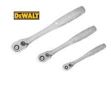 Novo conjunto de catraca DeWalt, liberação rápida, cabeça de pera, 72 dentes, polido, bom. comprar usado  Enviando para Brazil