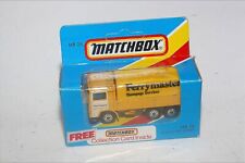 Matchbox MB 26 Volvo caminhão basculante, Ferrymasters, perfeito estado na caixa original comprar usado  Enviando para Brazil