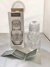 Usado, Garrafa de cabeceira cristal Dublin 16 oz tampa noturna copo de bebida 4,5 oz nova com etiquetas comprar usado  Enviando para Brazil