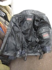 Vintage chevignon leather for sale  HALIFAX