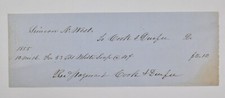1855 2.12 pay for sale  Frederick
