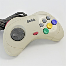 Sega Saturn Branco Controle Oficial HSS-0101 Control Pad Funcionando Testado 2535 comprar usado  Enviando para Brazil