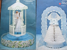 2 centros de mesa de colección para boda novia y novio panal años 70 feria/serenata segunda mano  Embacar hacia Mexico