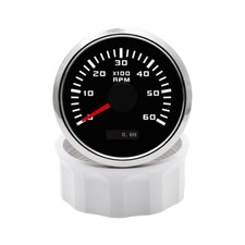 Usado, Tacômetro 52mm calibre 0-6000 RPM diesel tacômetro carro barco motor contador de rotação comprar usado  Enviando para Brazil