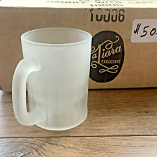 tiara frosted glass mug for sale  Columbus