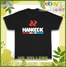 Camiseta masculina estilo americano logotipo pneu e tecnologia Hankook, usado comprar usado  Enviando para Brazil
