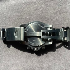 Victorinox Dive Master 500 cronógrafo 241424 relógio de aço gelo preto edição rara comprar usado  Enviando para Brazil