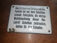 Uraltes hinweisschild eisenbah gebraucht kaufen  Deutschland