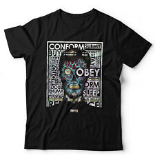Camiseta They Live Glitch unissex retrô vintage anos 80 filme terror ficção científica comprar usado  Enviando para Brazil