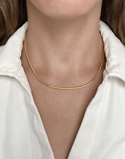 Gold plated necklace for sale  LONDON