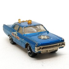 Majorette Plymouth Fury Police No.3 Azul Escuro 1/70 3" Usado 001 comprar usado  Enviando para Brazil