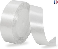 Ruban satin blanc d'occasion  Paris IX