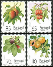 Conjunto de 4 frutas subtropicais Madeira 1991, sem marca de charneira comprar usado  Enviando para Brazil