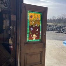An754 antique stained for sale  Hubbard