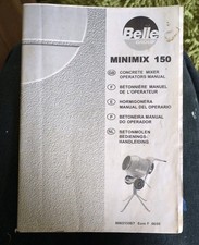 Belle minimix cement for sale  BATLEY