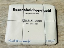 Blattgold rosenobeldoppelgold  gebraucht kaufen  Kiel