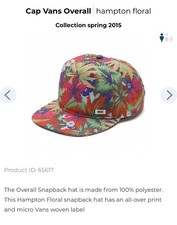 women vans trucker hats for sale  PORTSMOUTH