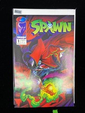 Spawn #1 | Imagem 1992 | Brilhante | McFarlane Art | 1º Al Simmons | Muito bom estado+ Chave 🔥 comprar usado  Enviando para Brazil