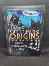 Usado, Superhero Origins: Three Classic Serials DVD Batman/Batman and Robin/The Shadow comprar usado  Enviando para Brazil
