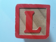 wooden alphabet blocks for sale  Brillion