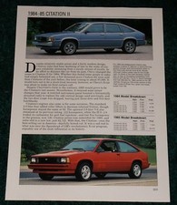 1984 chevy citation for sale  Melvindale