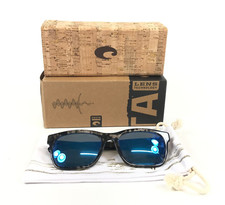 Usado, Óculos de sol Costa Tybee 06S2003 20030152 223 alga preta brilhante com espelho azul 580G comprar usado  Enviando para Brazil