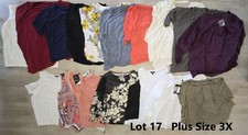 Lote 17 Blusa Top Marcas QVC - Plus Size 3X - Atacado - Clearance comprar usado  Enviando para Brazil