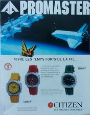 Publicité montre citizen d'occasion  Montluçon