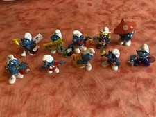 Lot figurines schtroumpf d'occasion  Saint-Prix