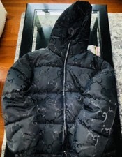 Jaqueta Masculina Gucci Monogram GG Personalizada Preta Tamanho Médio comprar usado  Enviando para Brazil
