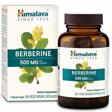 BERBERINA DEL HIMALAYA 500 mg por cápsula, 90 cápsulas veganas 1/27, usado comprar usado  Enviando para Brazil