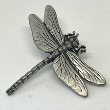 Broche de estanho libélula emblema lapela acessórios de moda presente natureza vida selvagem, usado comprar usado  Enviando para Brazil